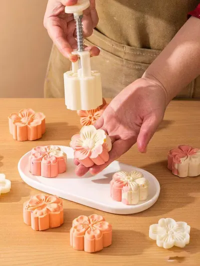 Creative pastry molds for baking, perfect for her culinary creativity.